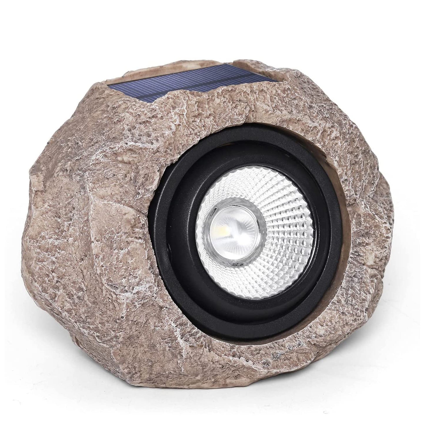 SOLAR POWER GARDEN ROCK LIGHTS